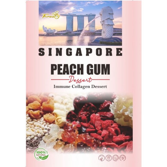 

SINGAPORE Peach Gum Dessert