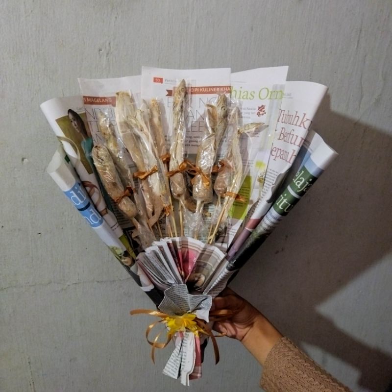 

Bouquet UNIK Ikan Asin