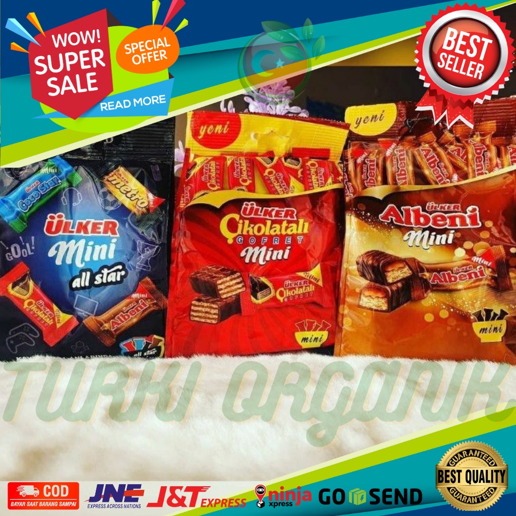 COKLAT MINI ULKER TURKI ENAK ALBENI GOFRET ALL STAR METRO TURKEY CHOCOLATE WAFER COKELAT ENAK DAN NIKMATTURKIYE