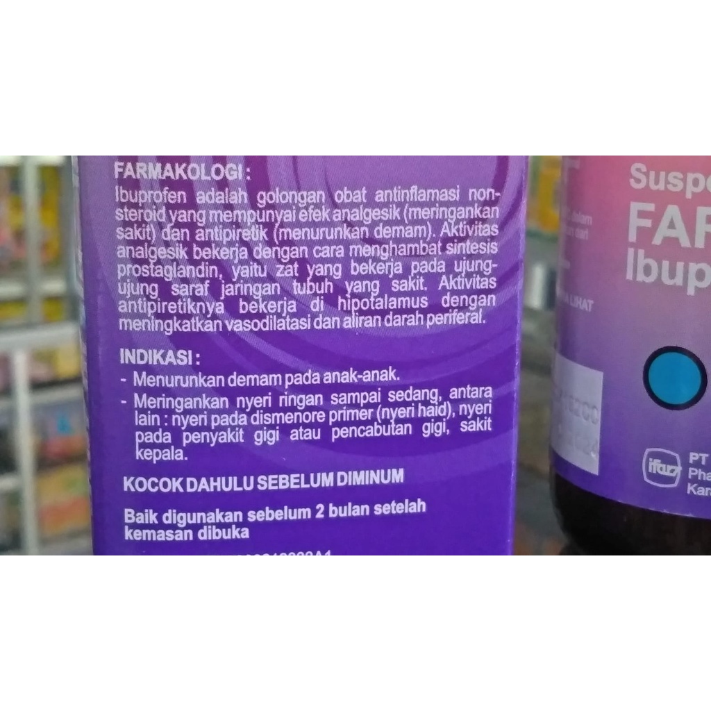 FARSIFEN IBU PROFEN SIRUP 60ML