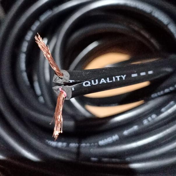 KABEL SERABUT HITAM 2X1.5 (1 Rol ) / KABEL HYO 2X1.5 HITAM