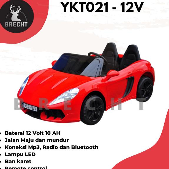Mobil Aki Anak Porsche Yukita YSA 021 Mainan Mobil Aki stock ada