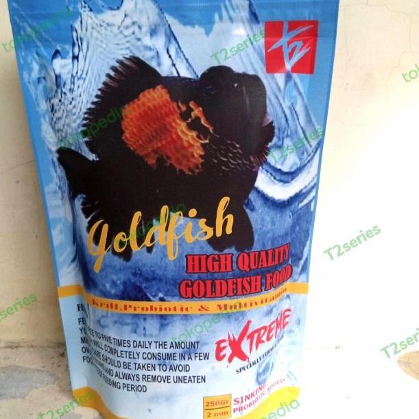 T2 goldfish food extreme growht