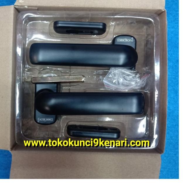 Handle Pintu Almunium Dekson / LHR 0816 Dekson Hitam
