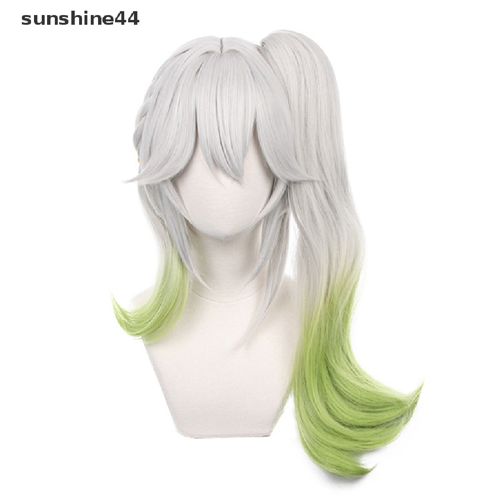 Sunshine Wig / Rambut Palsu Panjang 50cm Tahan Panas Untuk Cosplay