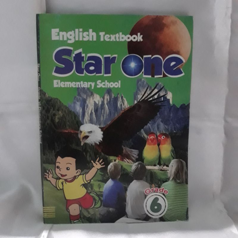 

English textbook star one elementary school grade 6