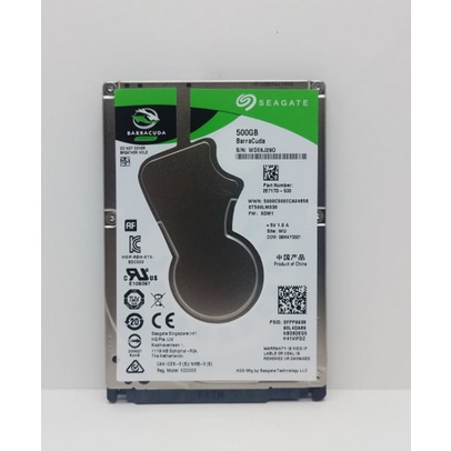 Hardisk 500GB Seagate Barracuda Slim Sata 2,5" laptop