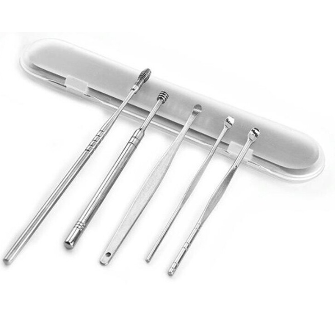 5pcs/set Alat Pembersih Korek Kuping Telinga-2