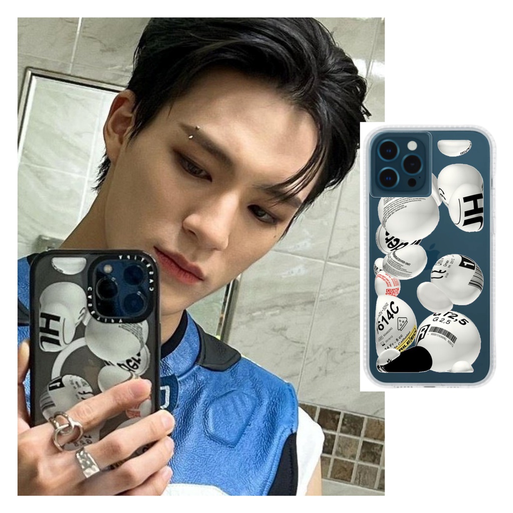 NCT Dream Jeno atomic custom transparent phone case