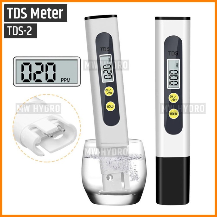 TDS-2 Hidroponik Air Minum Water Treatment Meter