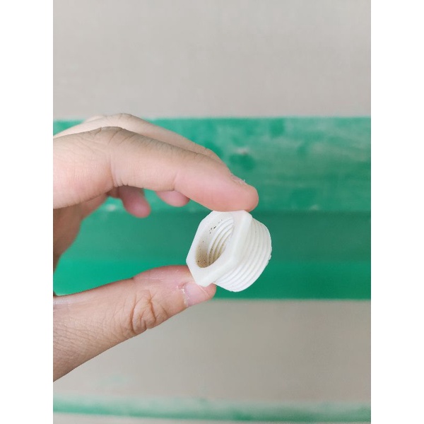 Converter 3/4 in ke 1/2 in / double drat reducing 3/4 x 1/2 / penyambut drat 1/2 dan 3/4 / connector pipa 1/2 ke 3/4 / sambungan pipa / Ploksok 3/4 in ke 1/2 in