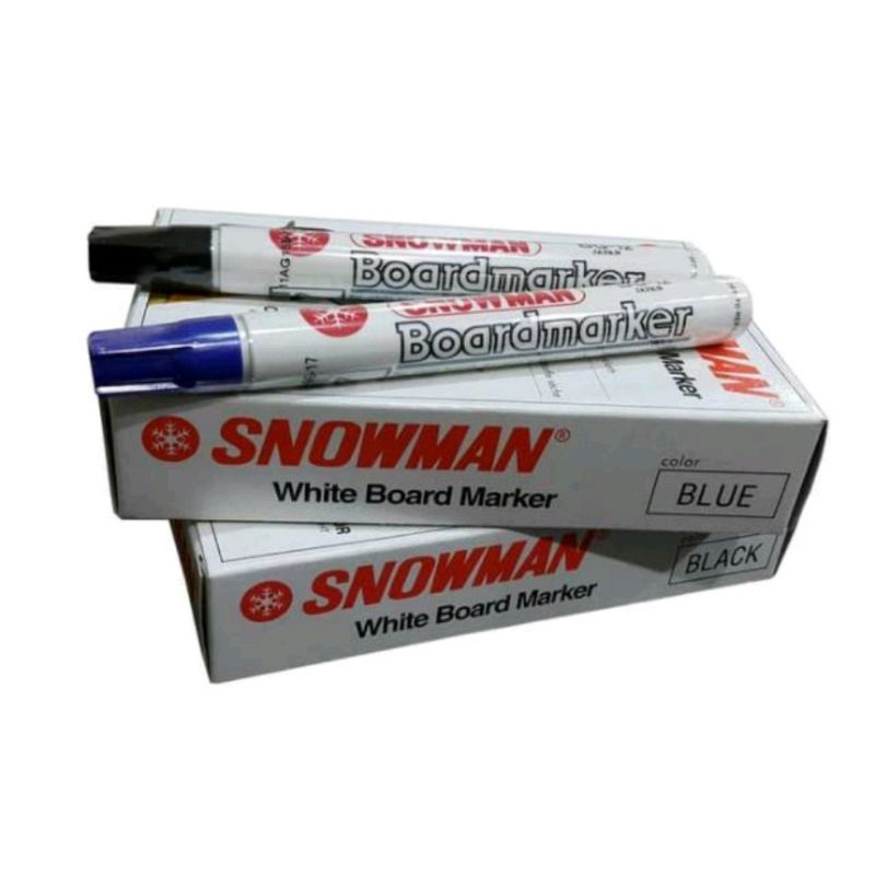 

Spidol Whiteboard Snowman Warna hitam, murah meriah !!!