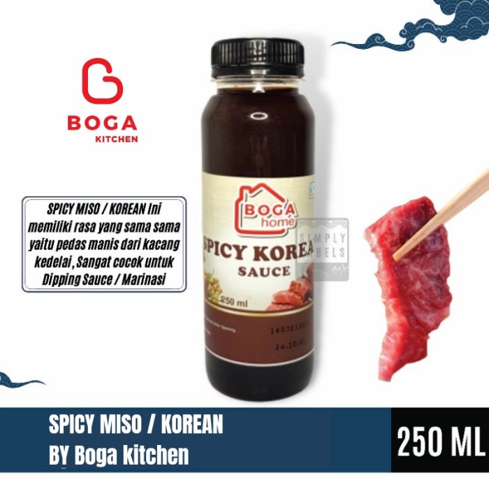 

SPICY MISO SAUCE - DIPPING SAUCE SAUS MARINASI DAGING YAKINIKU BBQ