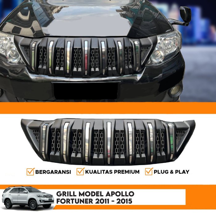 Grill  Mobil Fortuner Model Apollo 2011 - 2015 kokoh tangguh