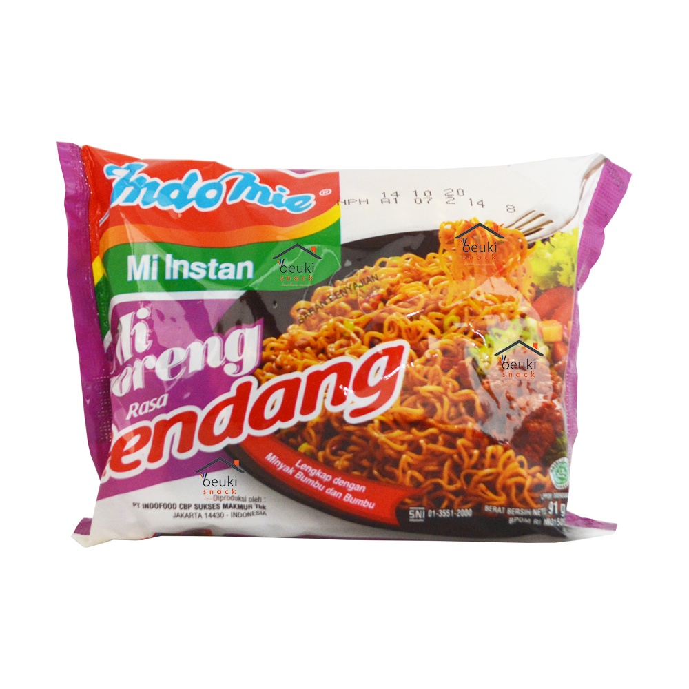 

Mie instan Indomie goreng rendang termurah!