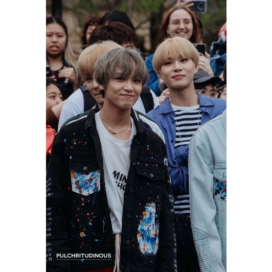Haechan NCT Jaket Denim 2xl