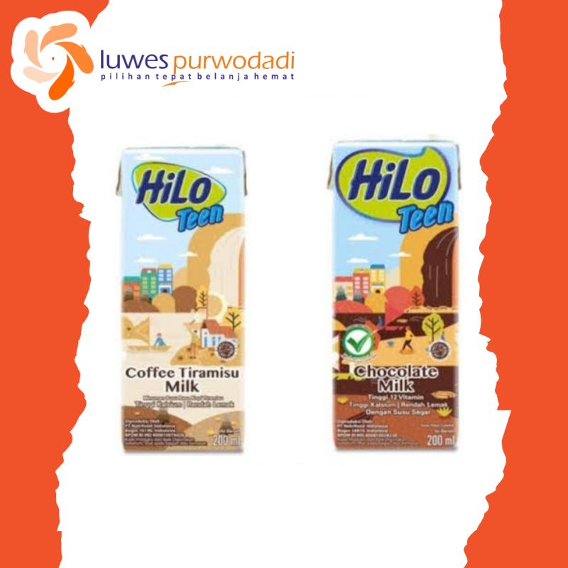 

Hilo Teen 200ml (Susu Kotak)