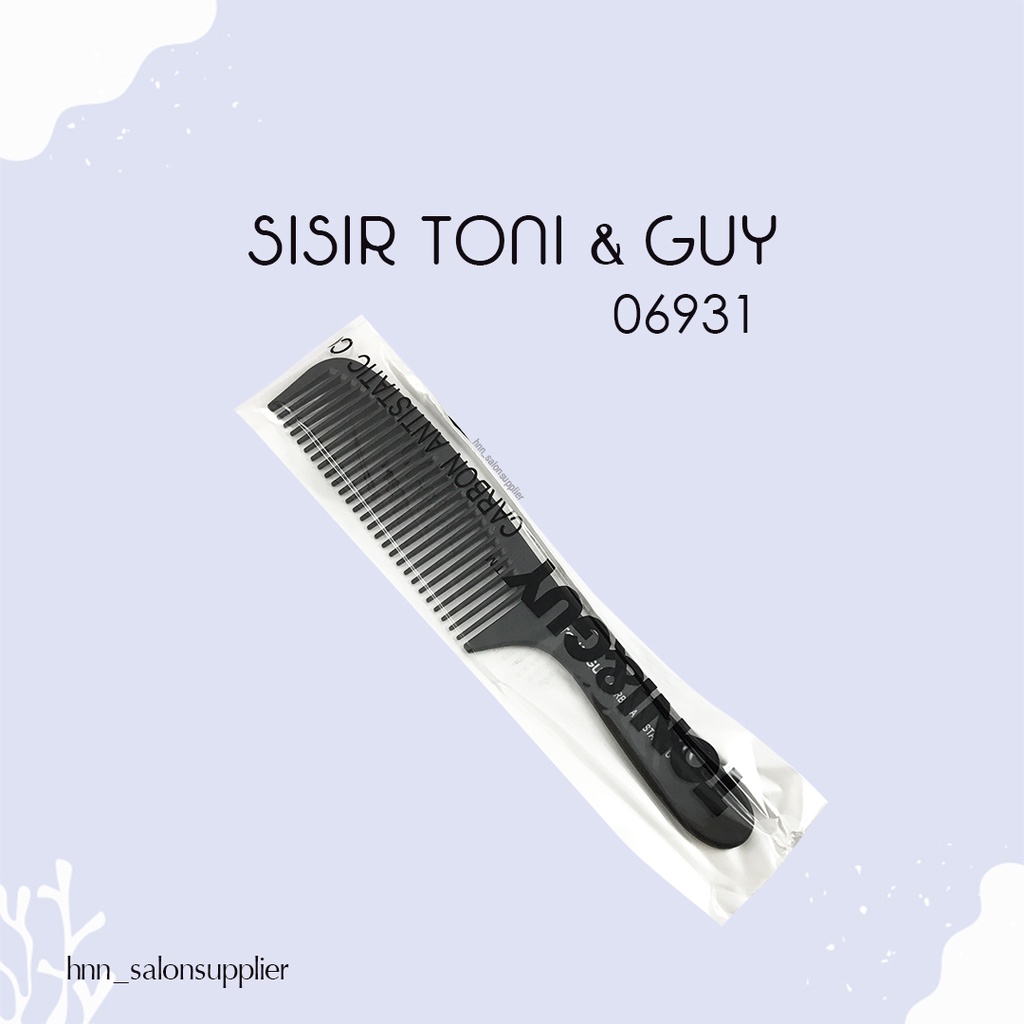 Sisir Potong Rambut Salon Barbershop Toni and Guy Professional 6931