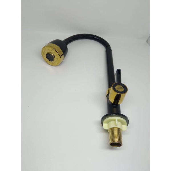 Kran Wastafel Black Gold | Kran Cuci Piring | Kran Cuci Tangan Black Gold