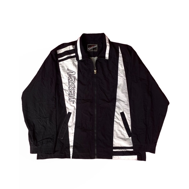 windbreaker color block second nassau navy
