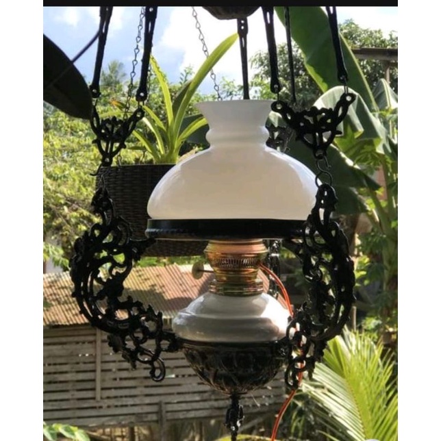 lampu antik Jawa betawi,lampu langit-langit,lampu gantung antik 18cm