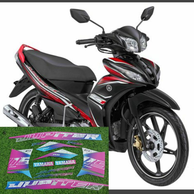 Striping Jupiter Z1 RC transparan rainbow