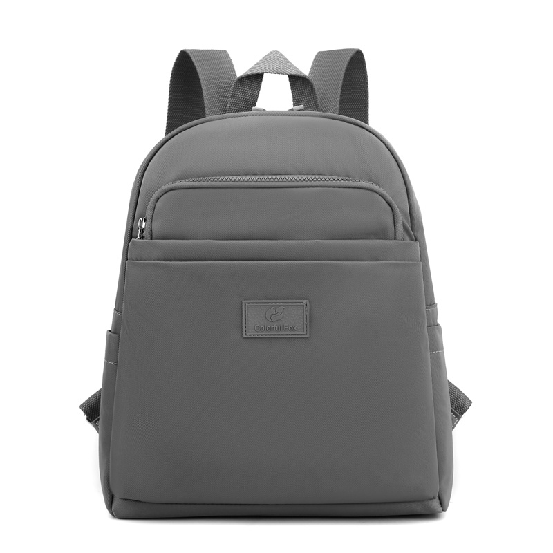 YOOHUI BB015 Tas Ransel Wanita Ransel Korea Backpack Min Tao Bag Fashion Ulzzang Korea Tas Min Tao Bag Sekolah Tas Ransel Anak Sekolah Karakter Perempuan Tas Karakter Polos Ransel Tas Ransel Olahraga-BB023-Gray