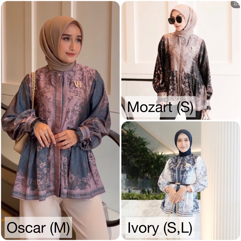 (Siap Kirim) VH TUDEJUL BLOUSE CHARM SERIES