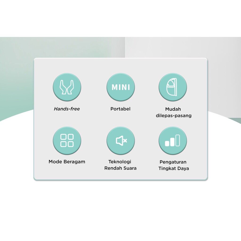 MOOIMOM Breast Pump M3 M2 Pompa Asi Hands Free Pumping Asi Elektrik Pompa Asi Portable _ Pompa ASI Elektrik Wireless