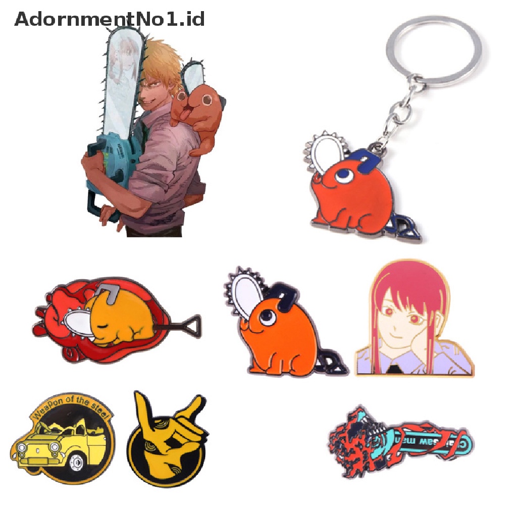 Bros Pin Rantai Desain Anime Jepang No1 Untuk Hadiah