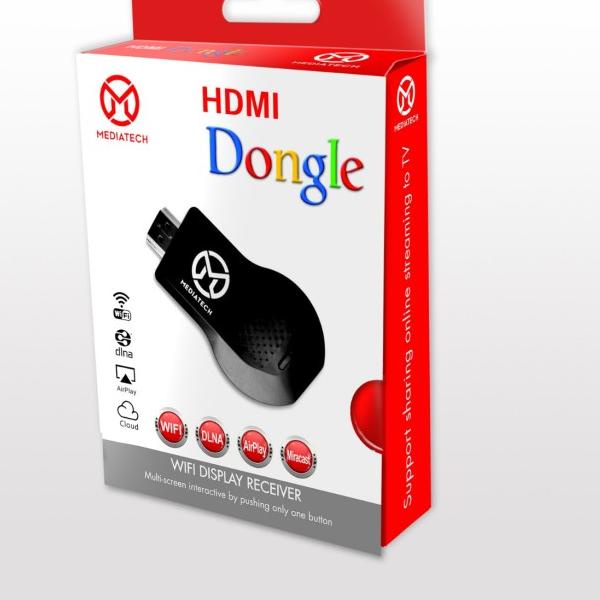 Mediatech AnyCast Wifi Display HDMI Dongle / Miracast / Screen Miror