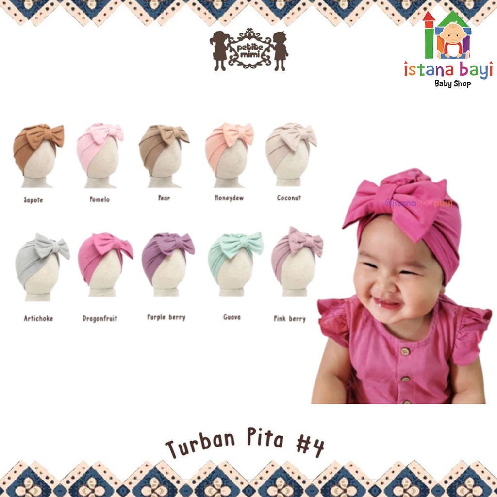 Petite Mimi Turban Pita /Turban Baby