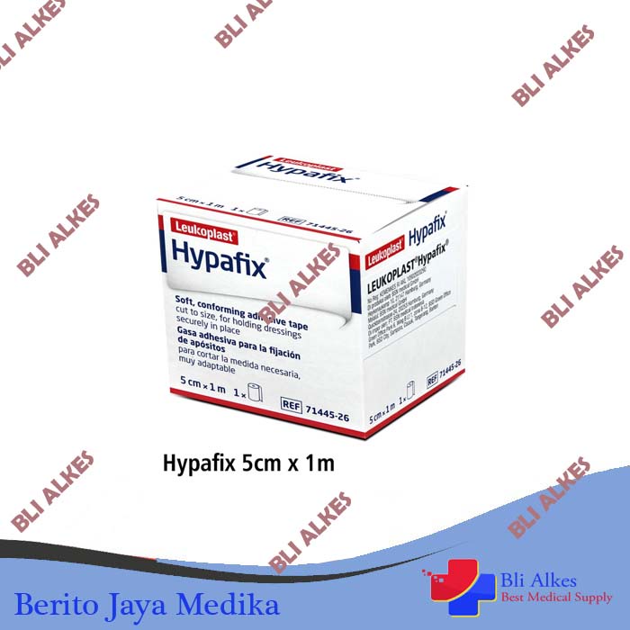 Hypafix 5 cm x 1 m Plester anti air hypafix 5x1