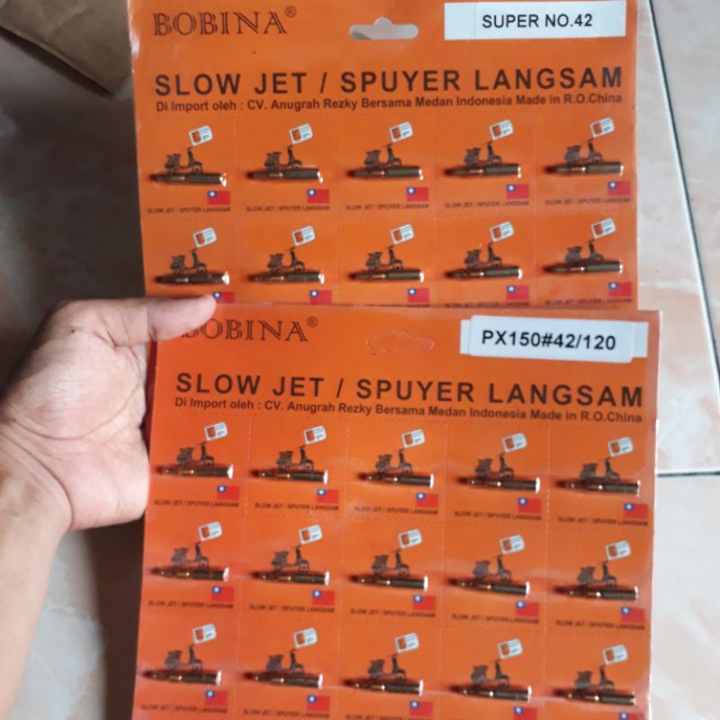 Spuyer langsam karburator vespa Super Sprint PX