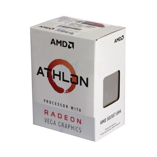 AMD Athlon 3000G Processor Picasso AM4 2 - Radeon Vega 3 TRAY + FAN