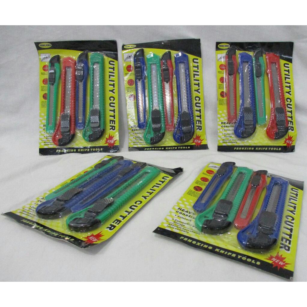 

PISAU CUTTER SET 4 PCS FENGKING
