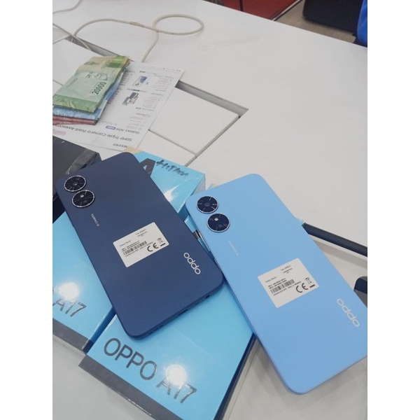 Oppo A17 ram 4+4/64