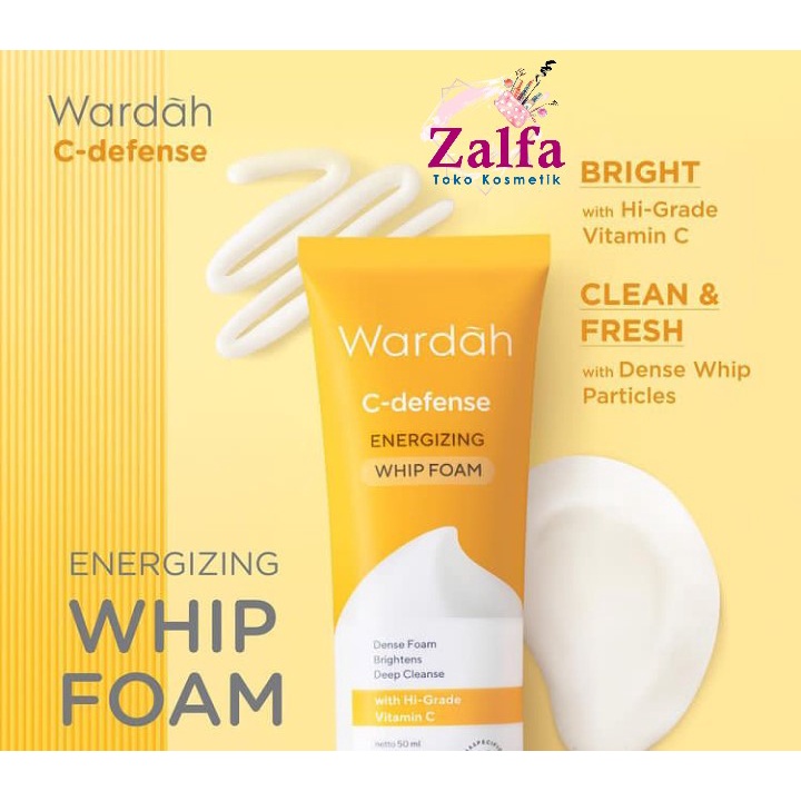 Wardah C-Defense Energizing Whip Foam