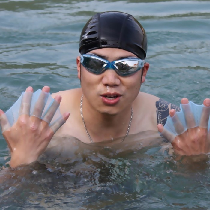 Alat Bantu Renang Selaput Tangan Katak Swimming Sport Hand Fin