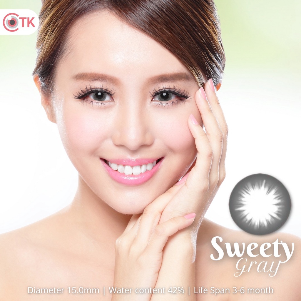 SOFTLENS SWEETY DIA 15.00MM MINUS (-3.25 s/d -6.00) CTK / softlen /BS