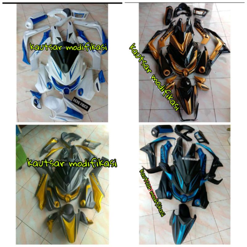 BODY PREDATOR NMAX OLD 155 SPION NMAX PREDATOR SPAKBOR NMAX TOPENG NMAX PREDATOR COVER KNALPOT NMAX