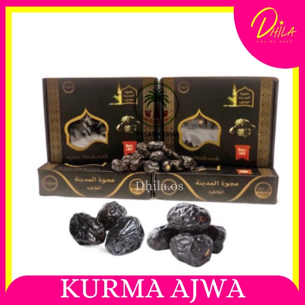

Kurma Ajwa 1kg Asli Madinah / Ajwa Asli Original Kurma Nabi Premium