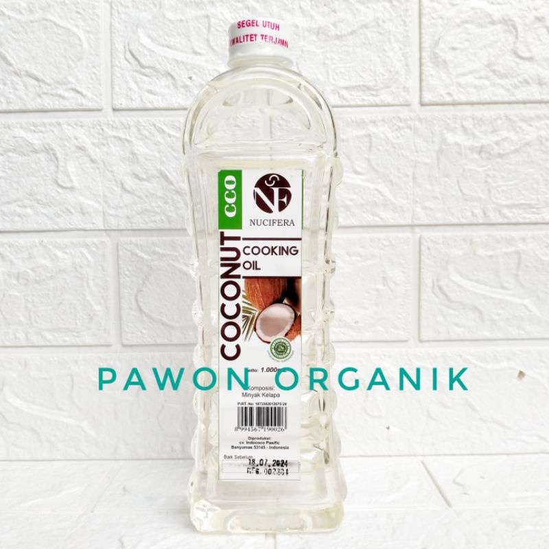 CCO Coconut Cooking Oil 1L Nucifera untuk memasak menggoreng menumis