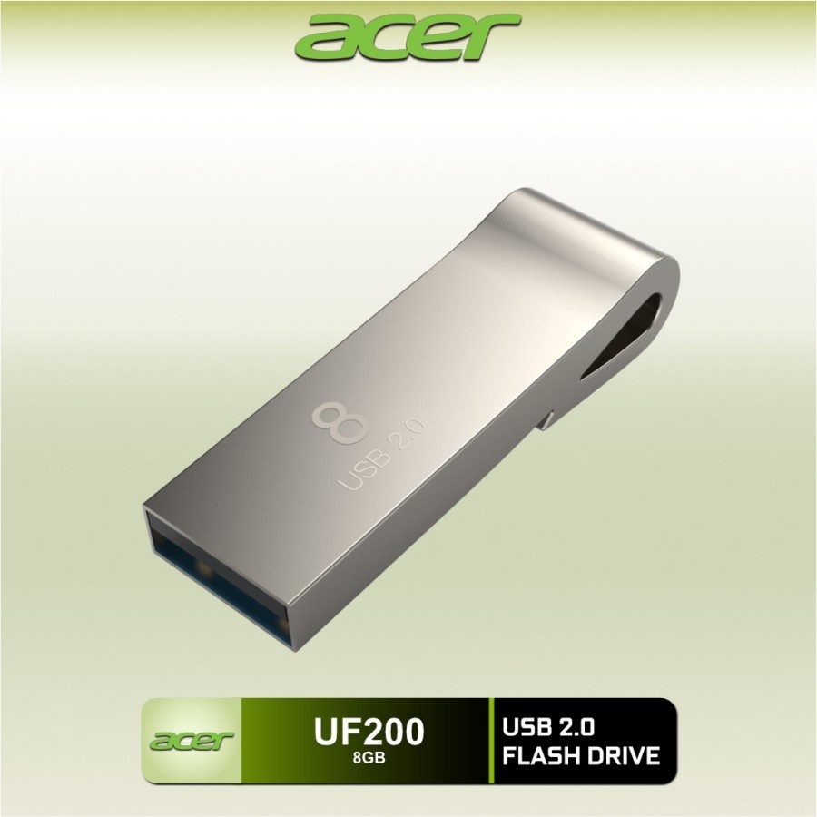 Acer UF200 USB Flashdisk 8Gb USB 2.0