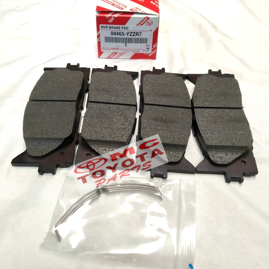 Brake Pad Kampas Rem Depan New Camry 04465-YZZR7