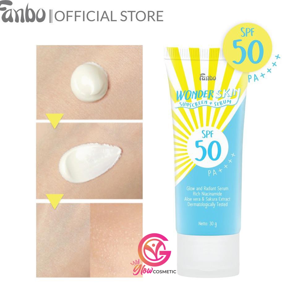 FANBO WONDER SKIN SUNSCREEN + SERUM SPF 50 PA+++