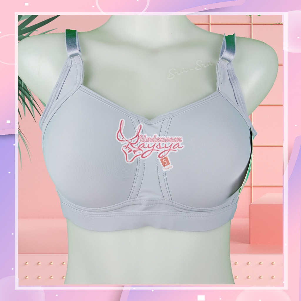 Bra/BH Scalen Secret A20 Busa Tipis Tanpa Kawat Ukuran 36-42