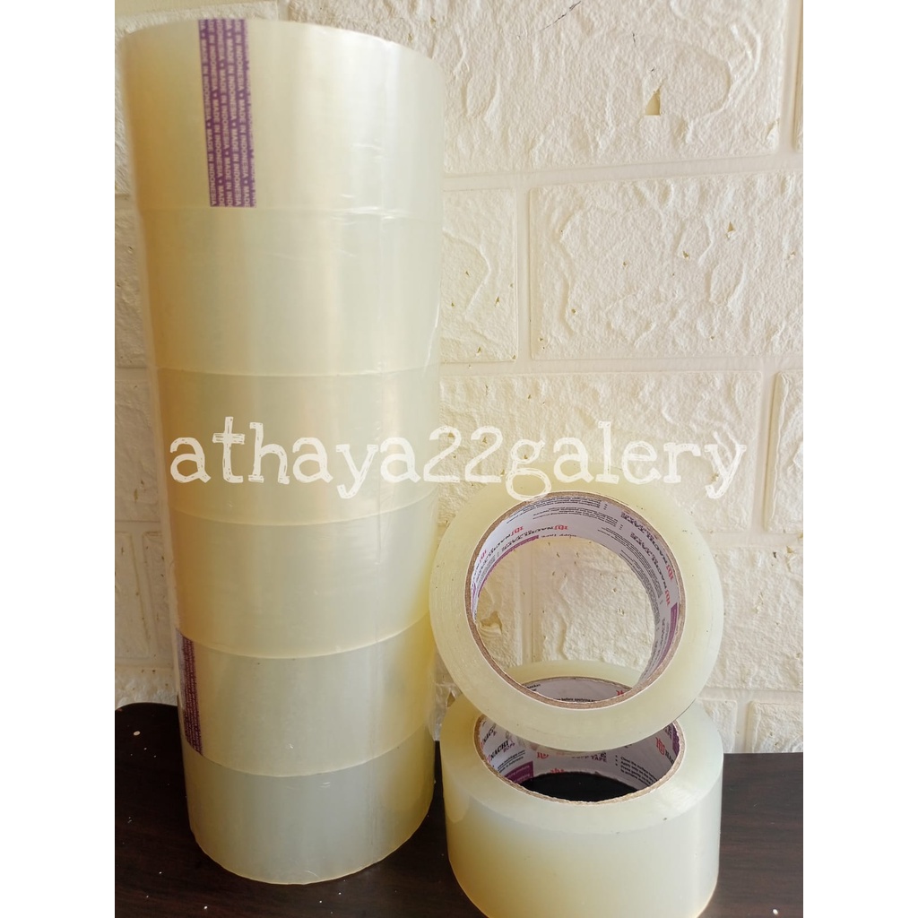 

LAKBAN BENING TRANSPARAN PACKING/LAKBAN OPP NACHI TAPE 48mm x 100yard