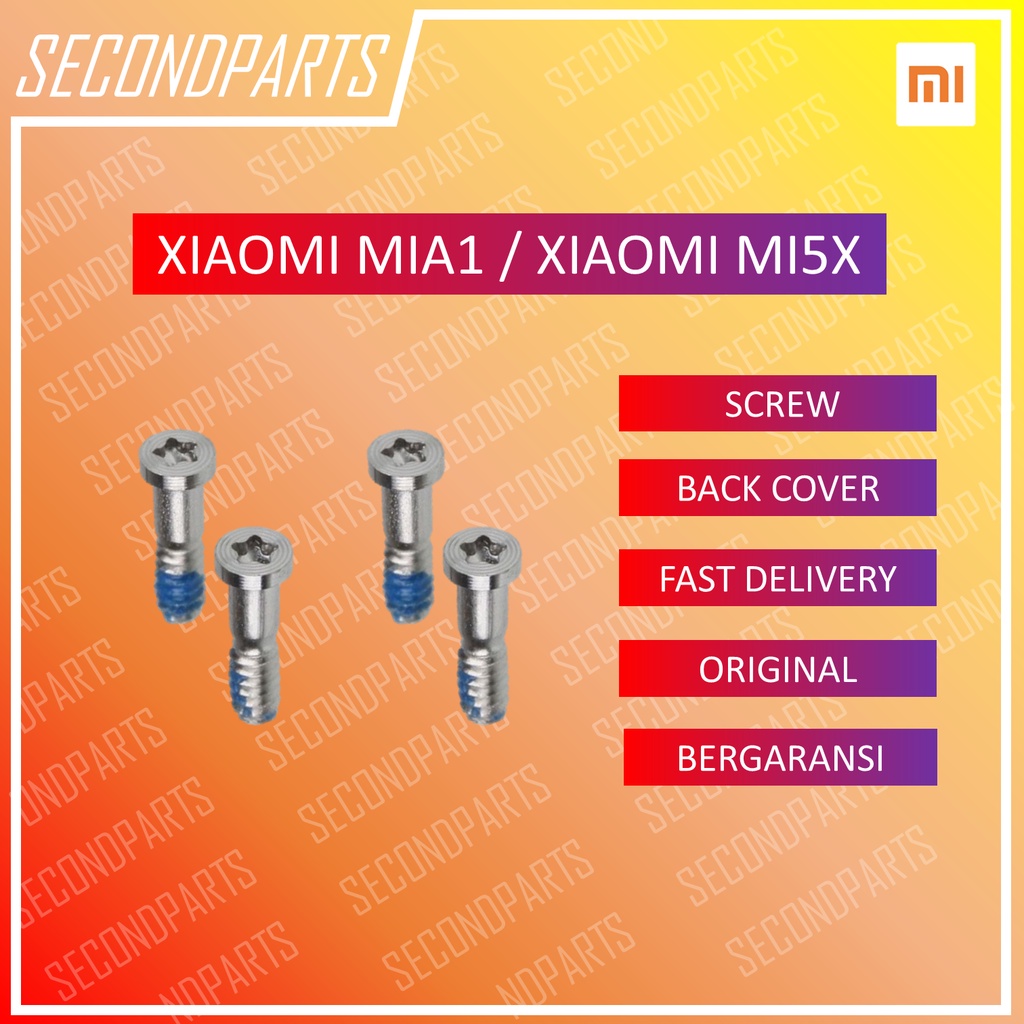 BAUT BINTANG CASING BACKDOOR XIAOMI MIA1 MI A1 / MI5X MI 5X ORIGINAL