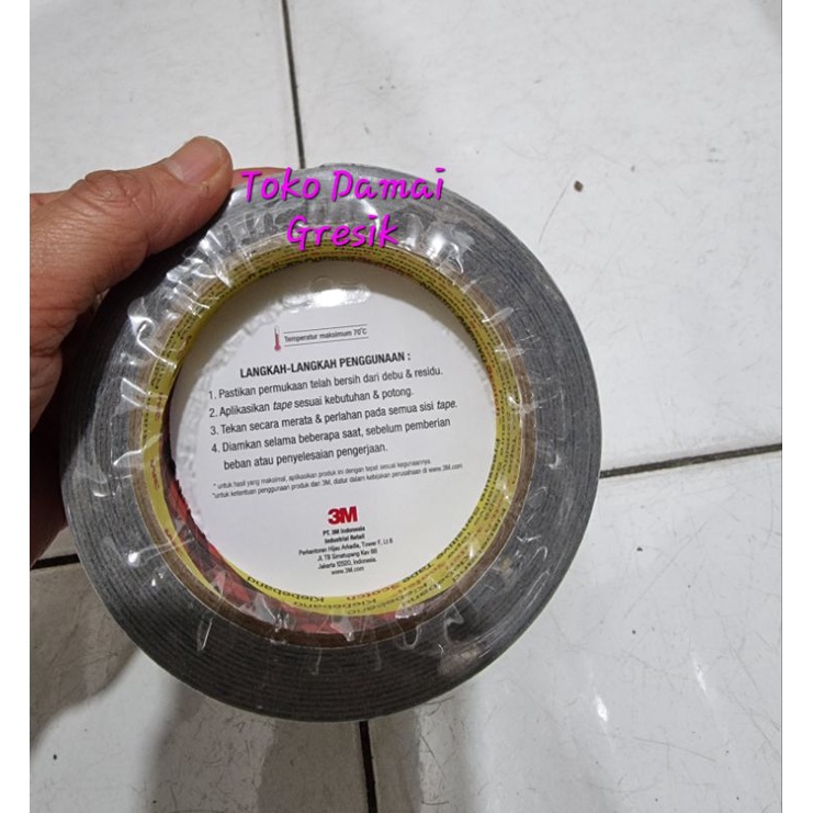 Double Tape Foam 3M 24mm PE Foam tape. Isolas bolak balik Spons spon 1600TG. ORIGINAL 100%